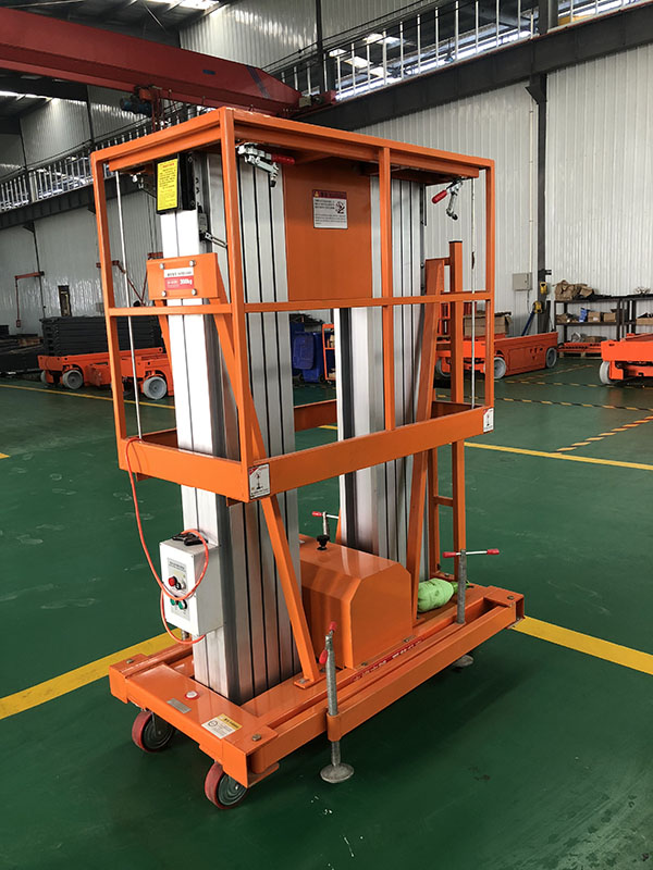 双柱铝合金升降平台